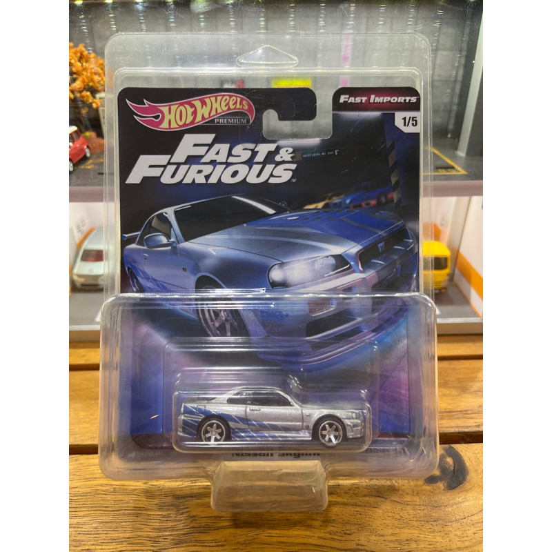 HOT WHEELS FAST FURIOUS R34精裝膠胎 蝦皮購物