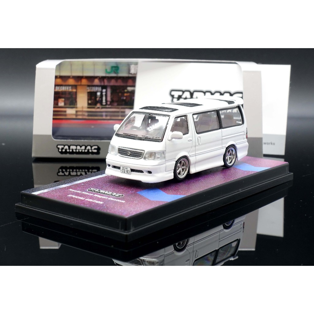 MASH現貨特價 Tarmac 1 64 Toyota Hiace Wagon Custom White 展會限定 蝦皮購物