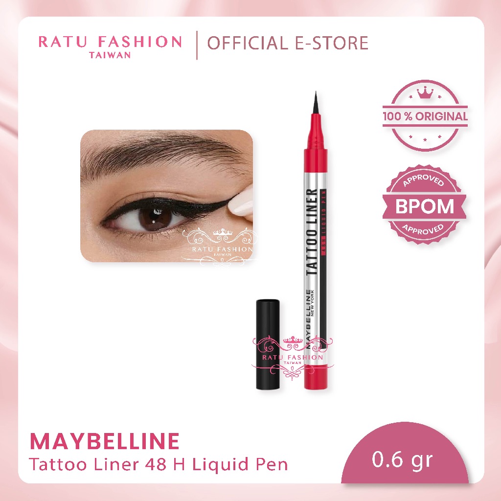 Maybelline Tattoo Liner 48H Liquid Pen Eyeliner Waterproof 蝦皮購物