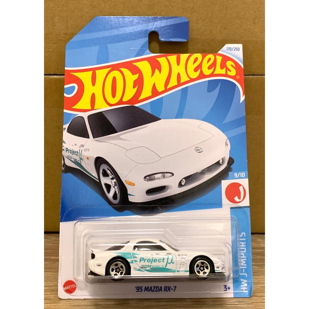 風火輪 Hot Wheels 馬自達 MAZDA RX 經典跑車 日本Project mu煞車品牌 塗裝配色 蝦皮購物
