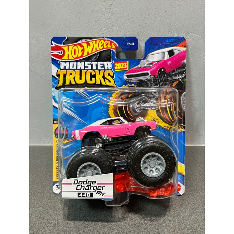 Hot Wheels Monster Trucks 風火輪 大腳車 怪獸卡車 Dodge Charger 道奇 大腳怪 蝦皮購物