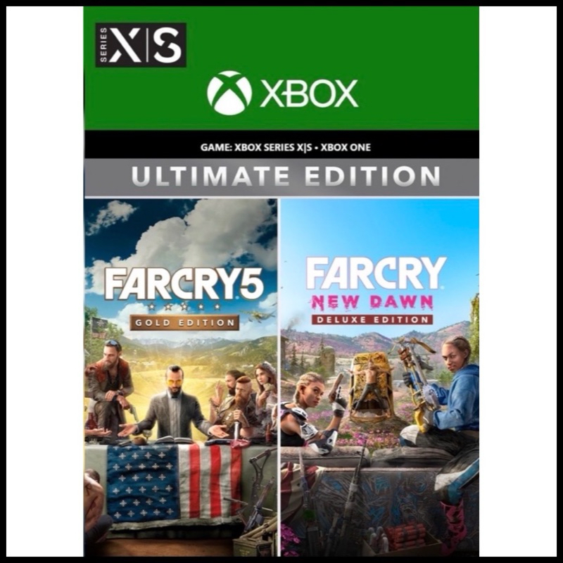 Xbox One Series Far Cry New Dawn