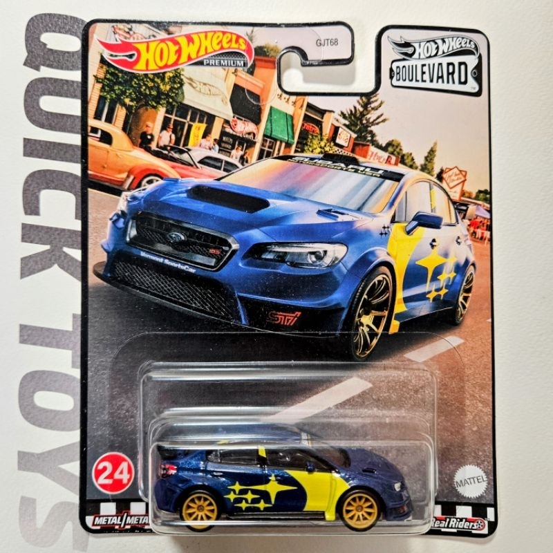 玩具快克 HOT WHEELS 風火輪 林蔭大道 速霸陸 賽車塗裝 Subaru Impreza WRX STI 蝦皮購物