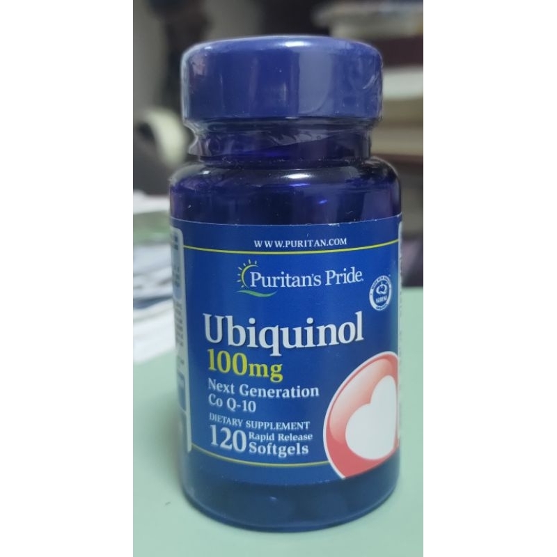 Puritan s Pride 還原型 Q10 輔酶 Ubiquinol 100 mg 120顆 即期品 1000 蝦皮購物