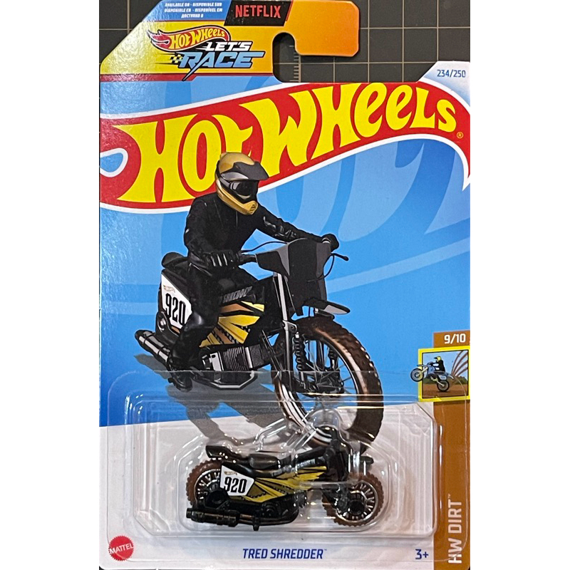 風火輪 Hot Wheels 24P 24Q 越野摩托車 TRED SHREDDER 蝦皮購物