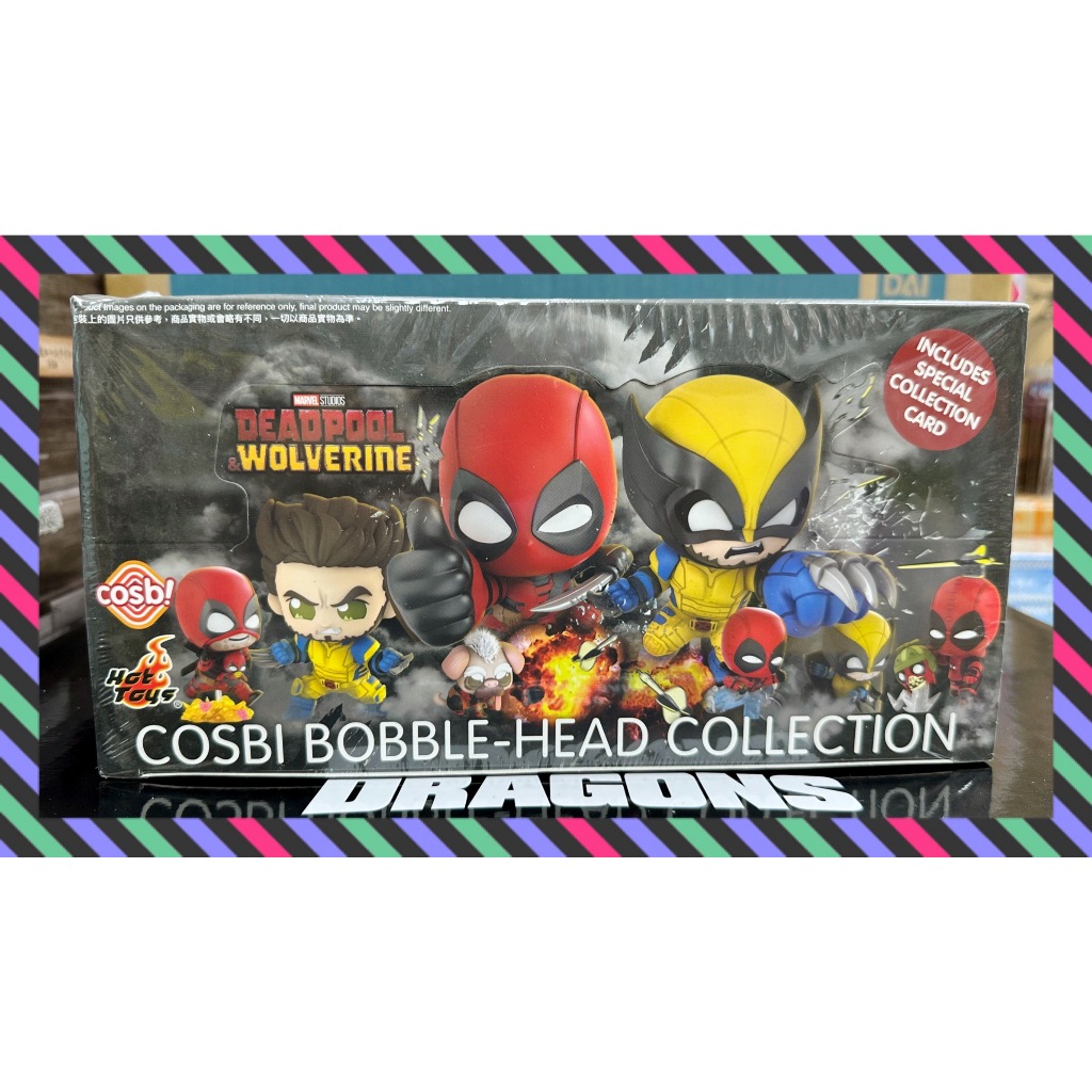 全新現貨特價 Hot Toy COSBI 盲盒 死者侍與金剛狼 中盒8入 封模未拆 不挑盒況 蝦皮購物