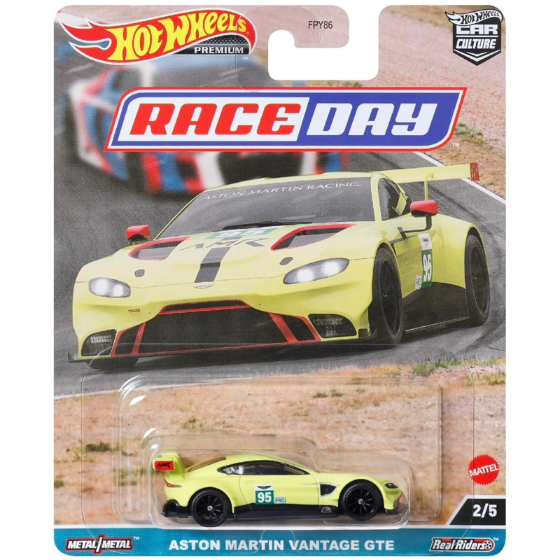 風火輪 Hot Wheels 汽車文化 膠胎 賽道日 RACE DAY ASTON MARTIN VANTAGE GTE 蝦皮購物