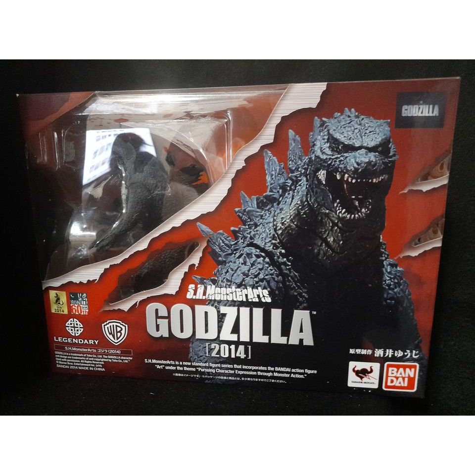 S H MonsterArts 2014 傳奇哥吉拉 酒井 玩具 有拆擺 蝦皮購物