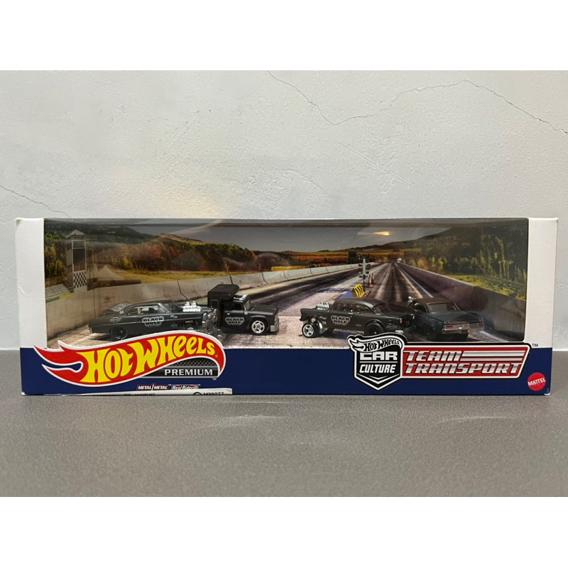 Hot Wheels Premium Set 風火輪 場景組 運輸車組 Black Hole Racing 膠胎 蝦皮購物