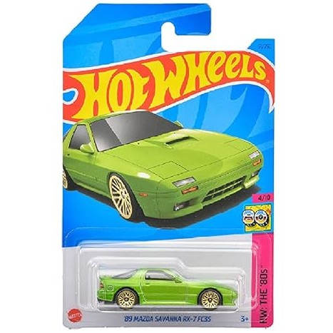 風火輪 Hot Wheels 普卡 89 MAZDA SAVANNA RX 7 FC3S 綠 蝦皮購物