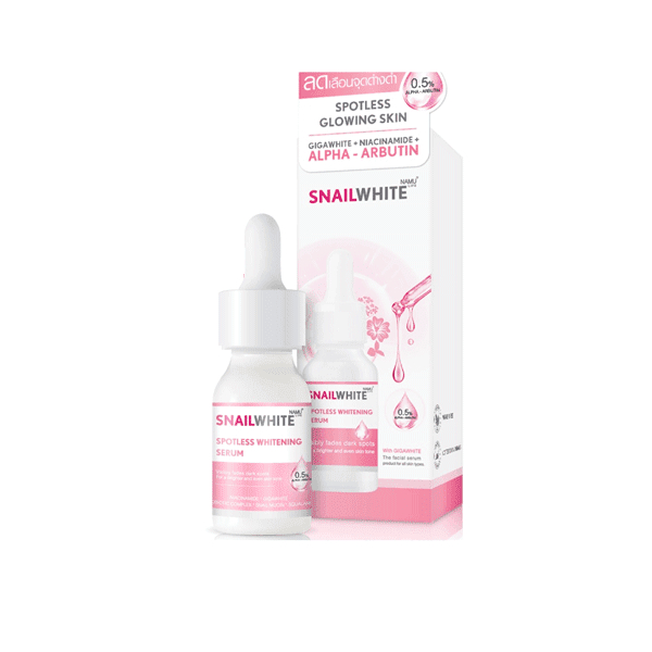 現貨 Snail White Spotless Whitening Serum 15ml 精華液 蝦皮購物