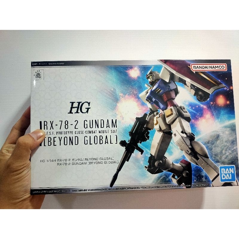 萬代 HG 1 144 RX 78 2 初鋼 BEYOND GLOBAL 超越全球 鋼彈 高可動 40週年 經典款 元組 蝦皮購物