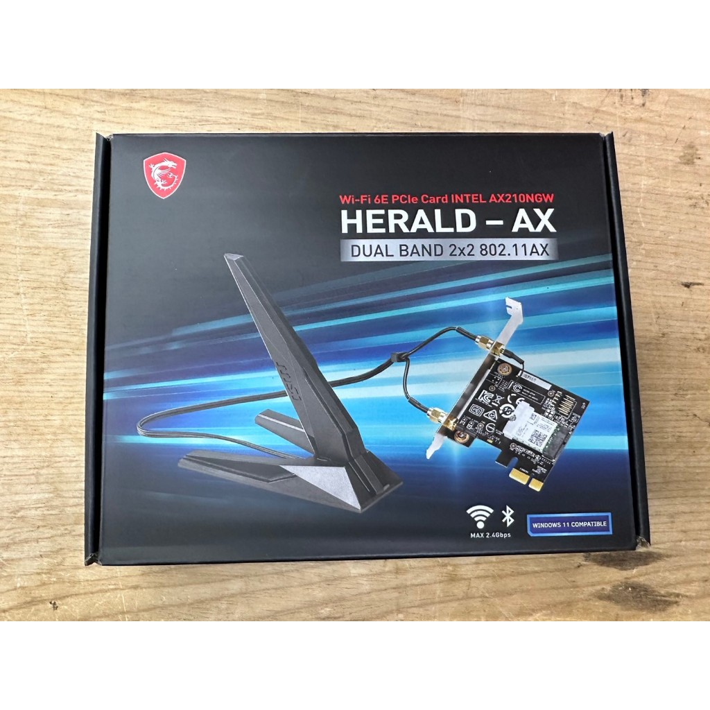 Msi Herald Ax Intel Ax Ngw Wi Fi E Pci E