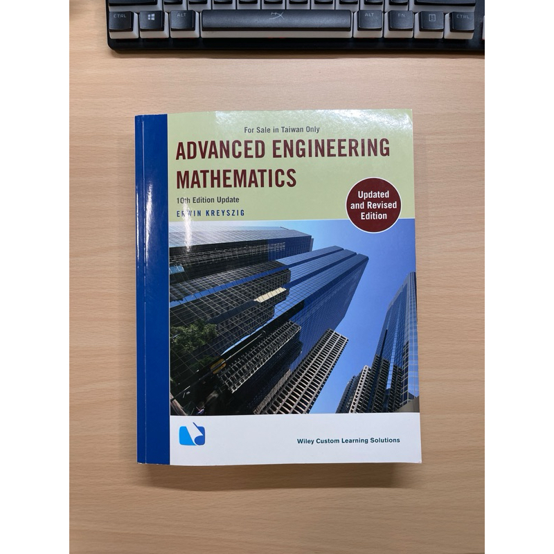 Advanced Engineering Mathematics 10 e 台灣版 2018 工程數學 原文書 蝦皮購物