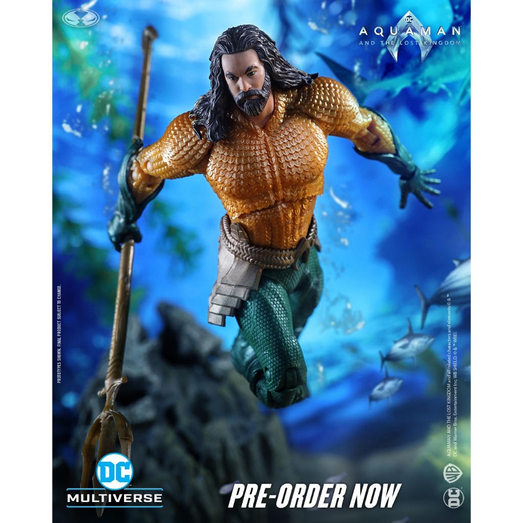 神經玩具現貨 麥法蘭 DC Multiverse 水行俠2 失落王國 電影 水行俠 7吋可動人偶 Aquaman 蝦皮購物