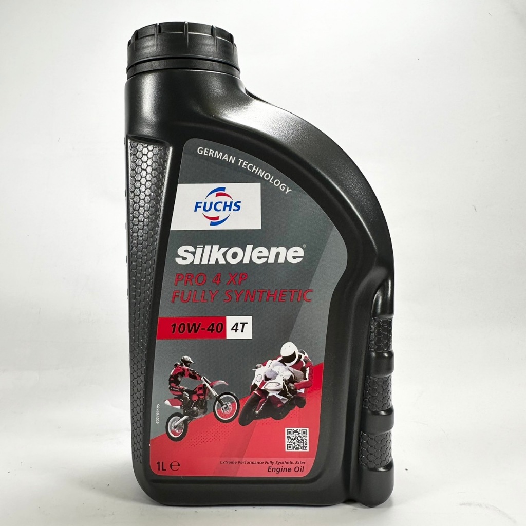 機油倉庫 附發票 台灣公司貨 FUCHS SILKOLENE Pro 4 XP 4T 10W 40全合成酯類機油 蝦皮購物