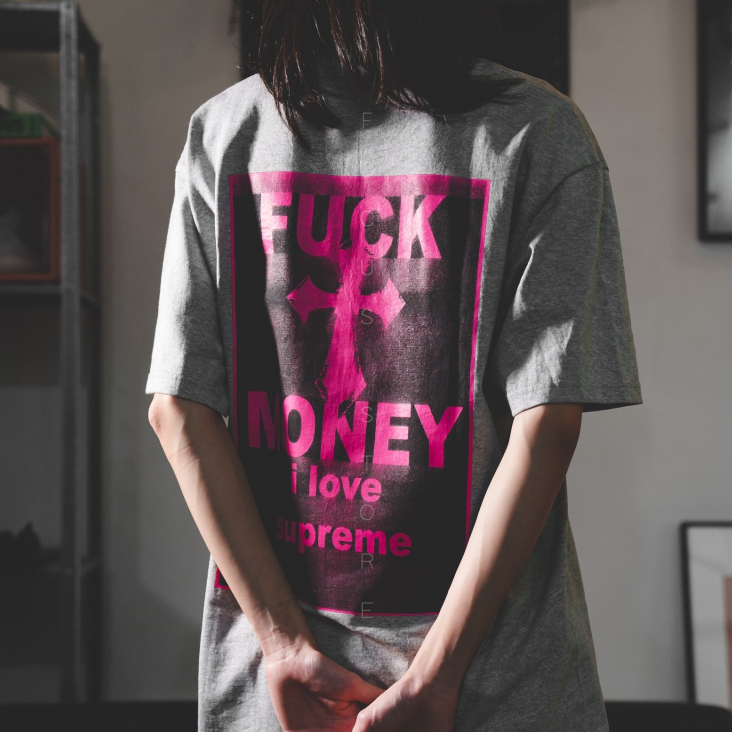 Focus Store現貨秒發 Supreme FW Week Fuck Money Tee 黑 白 灰 三色 蝦皮購物