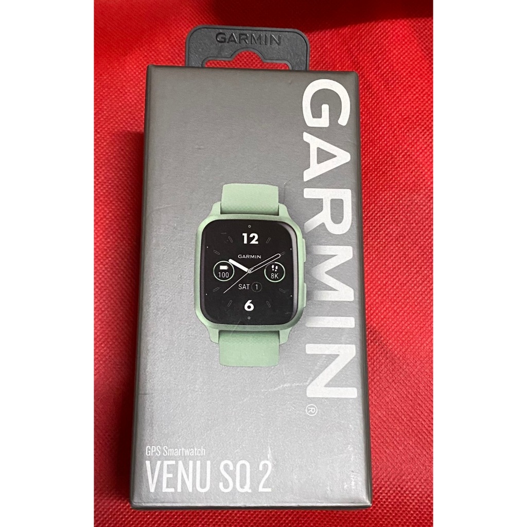 GARMIN VENU SQ 2 GPS智慧腕錶 金屬薄荷 蝦皮購物