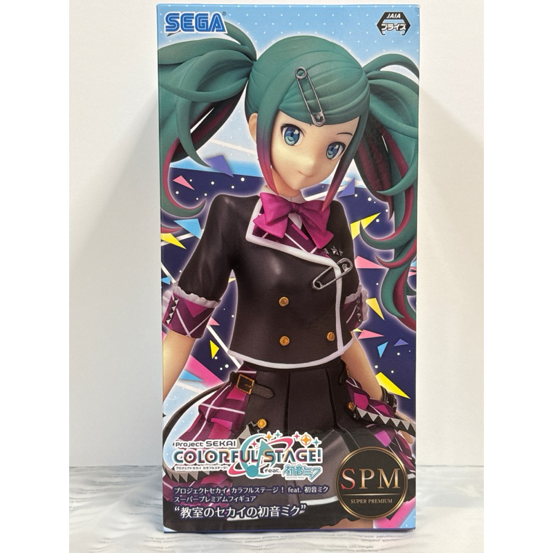 日版 初音未來 初音 世界計畫 colorful stage 教室的世界 SEGA SPM 景品 全新未拆封 輕微盒損 蝦皮購物