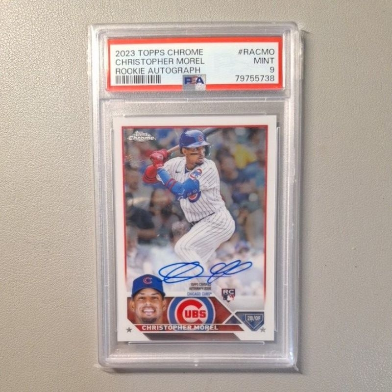 Mlb Topps Chrome Christopher Morel Rc Psa