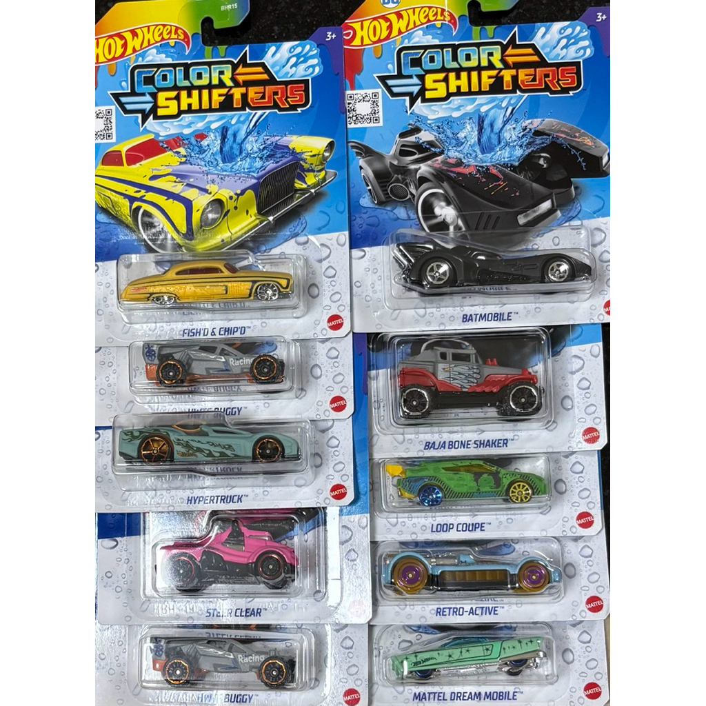 HOT WHEELS 風火輪 小汽車 變色車 超特價 瞬間變色火辣跑車 隨機出貨 T R 蝦皮購物