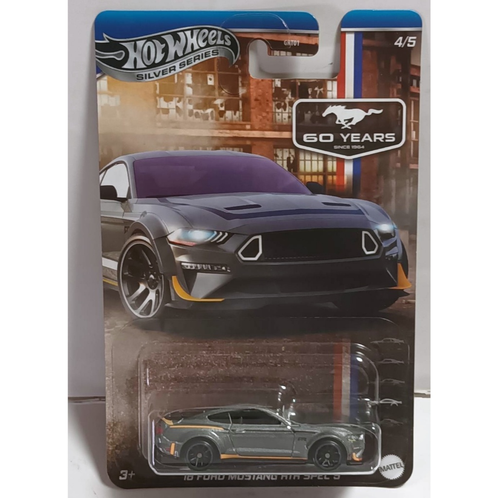 HOT WHEELS 風火輪 1 64 合金小車 FORD MUSTANG 福特 野馬60週年 RTR SPEC 5 蝦皮購物