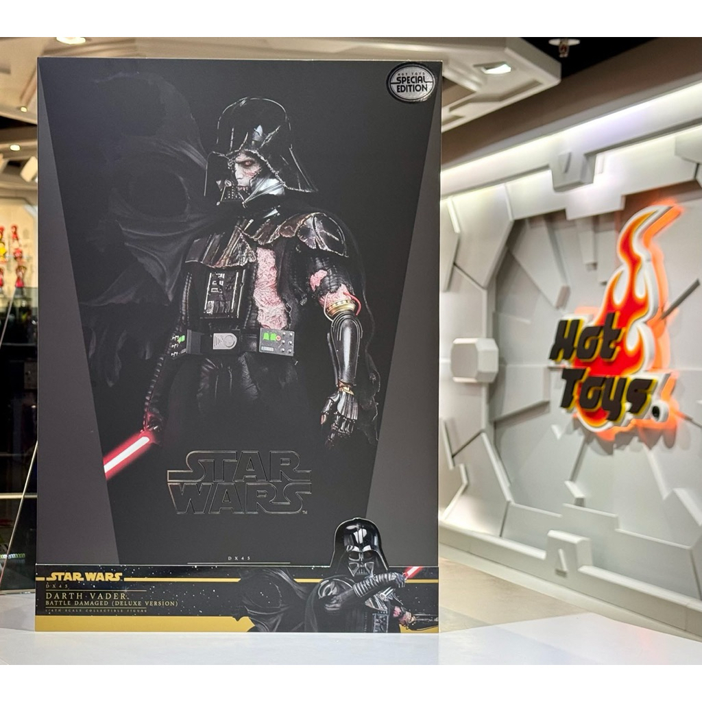 模幻力量現貨 HOT TOYS 星際大戰 DX B 達斯維德 戰損豪華特別版 珍藏人偶 蝦皮購物