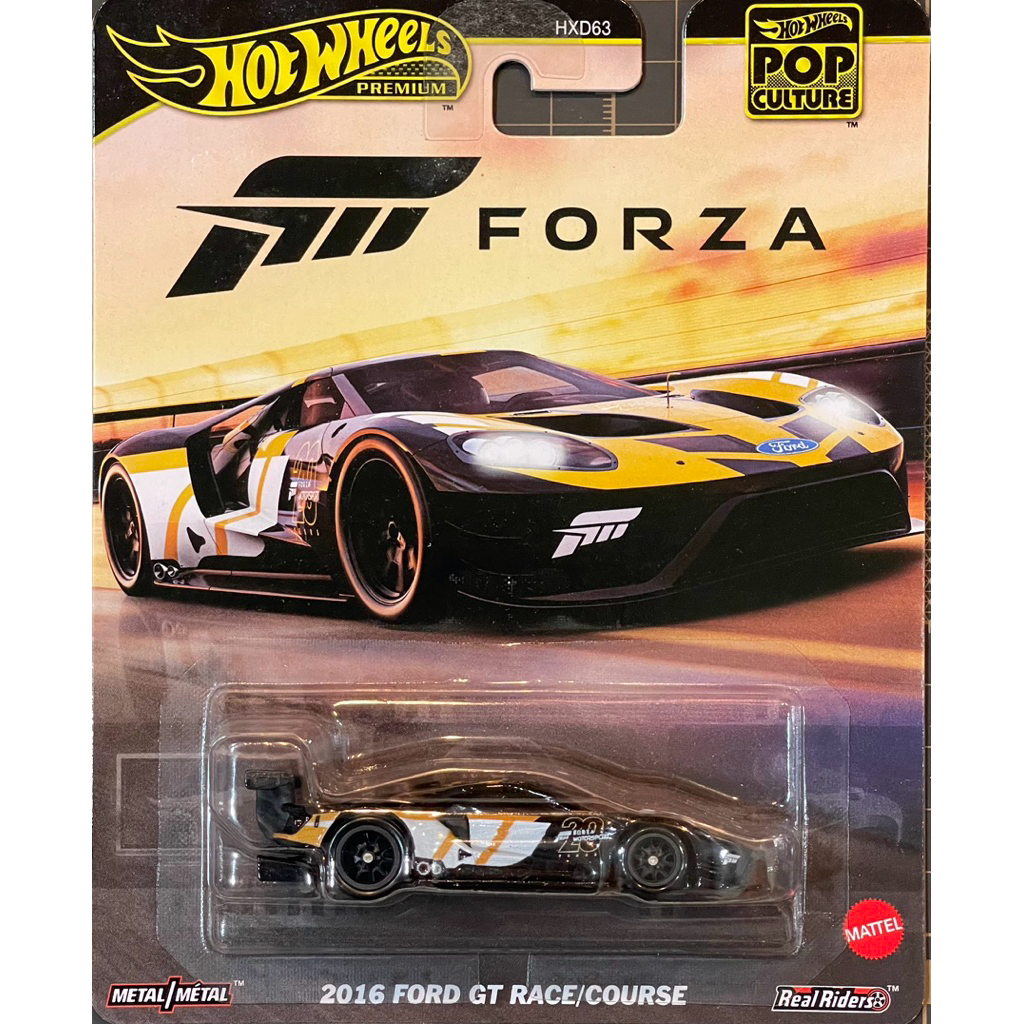 風火輪 Hot Wheels 金標膠胎 流行文化 FORZA 福特 跑車 FORD GT RACE COURSE 蝦皮購物