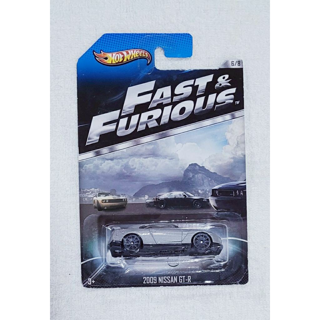 風火輪 HOT WHEELS 玩命關頭 FAST FURIOUS NISSAN GTR R 灰 初代系列 蝦皮購物