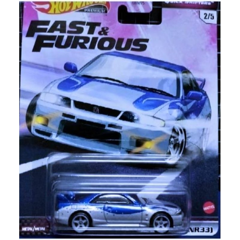 Hot Wheels 風火輪 絕版 玩命關頭 Nissan Skyline GT R R33 膠胎版 蝦皮購物