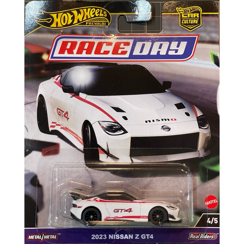 風火輪 Hot Wheels 金標 汽車文化 膠胎 RACE DAY 日產 2023 NISSAN Z GT4 蝦皮購物