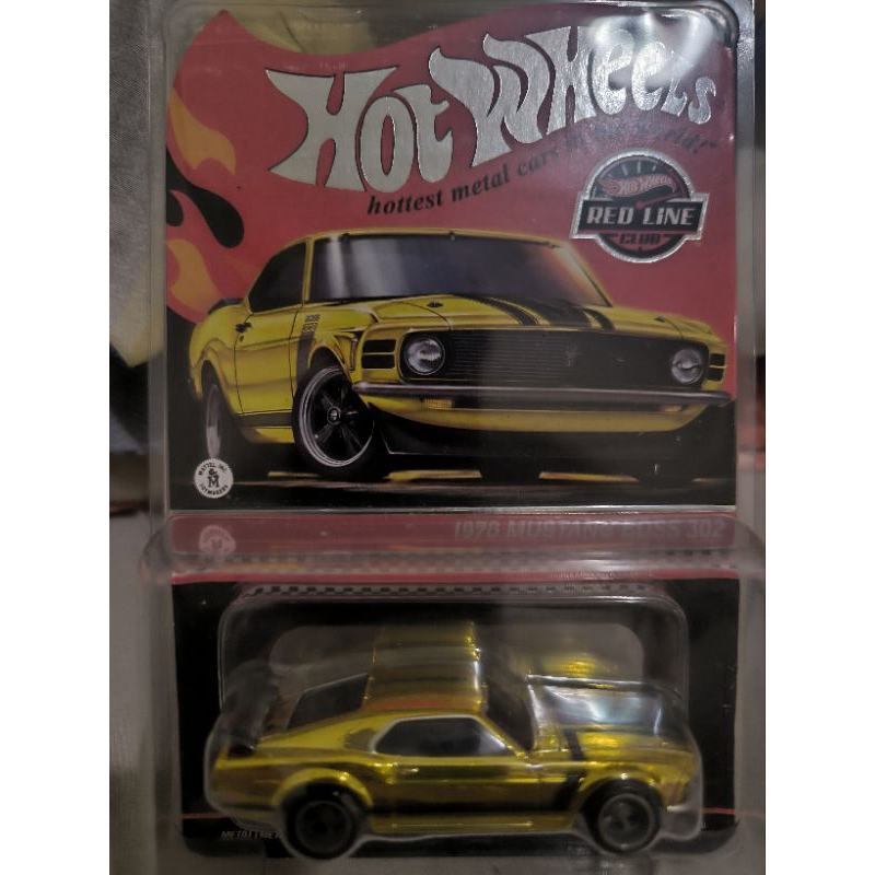 Hot Wheels RLC Exclusive 風火輪紅線俱樂部 Mustang 野馬Boss 蝦皮購物