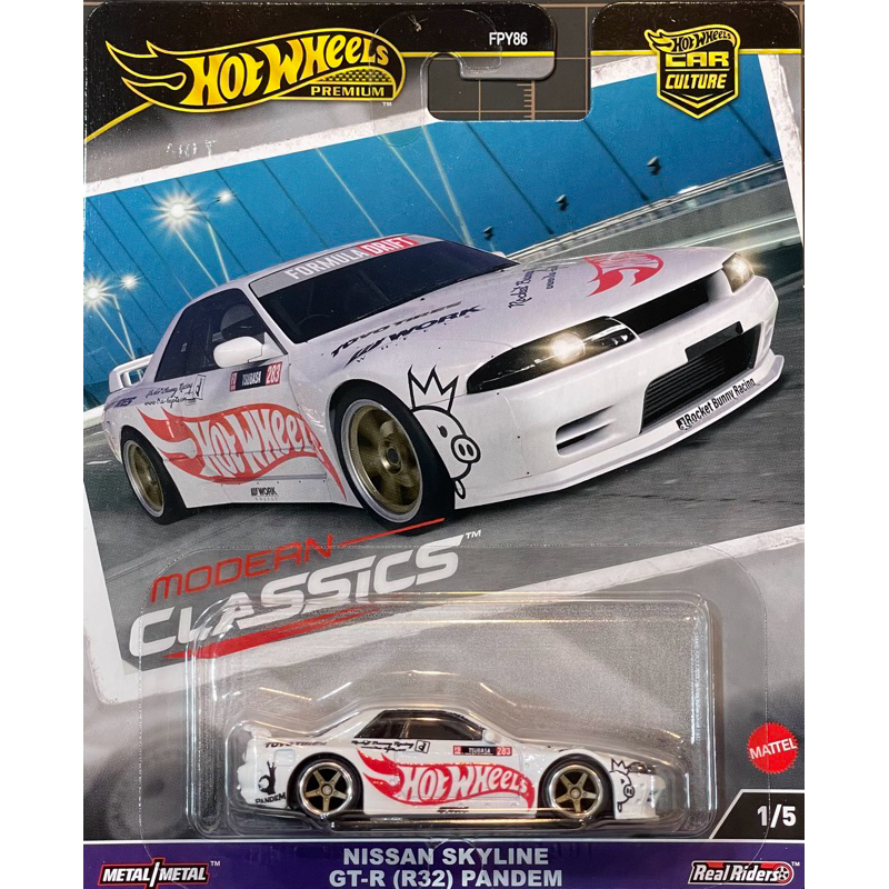 風火輪 Hot Wheels 金標 膠胎 MODERN CLASSICS SKYLINE GTR R PANDEM 蝦皮購物