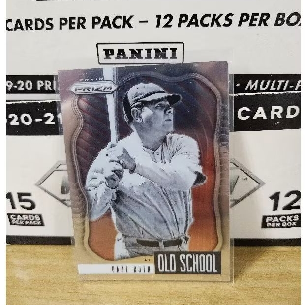 Panini Prizm Babe Ruth MLB 棒球卡 蝦皮購物