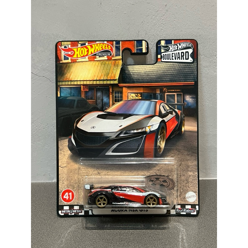 林蔭大道 Hot Wheels 風火輪 Acura NSX GT Honda 本田 Boulevard 膠胎 跑車 蝦皮購物