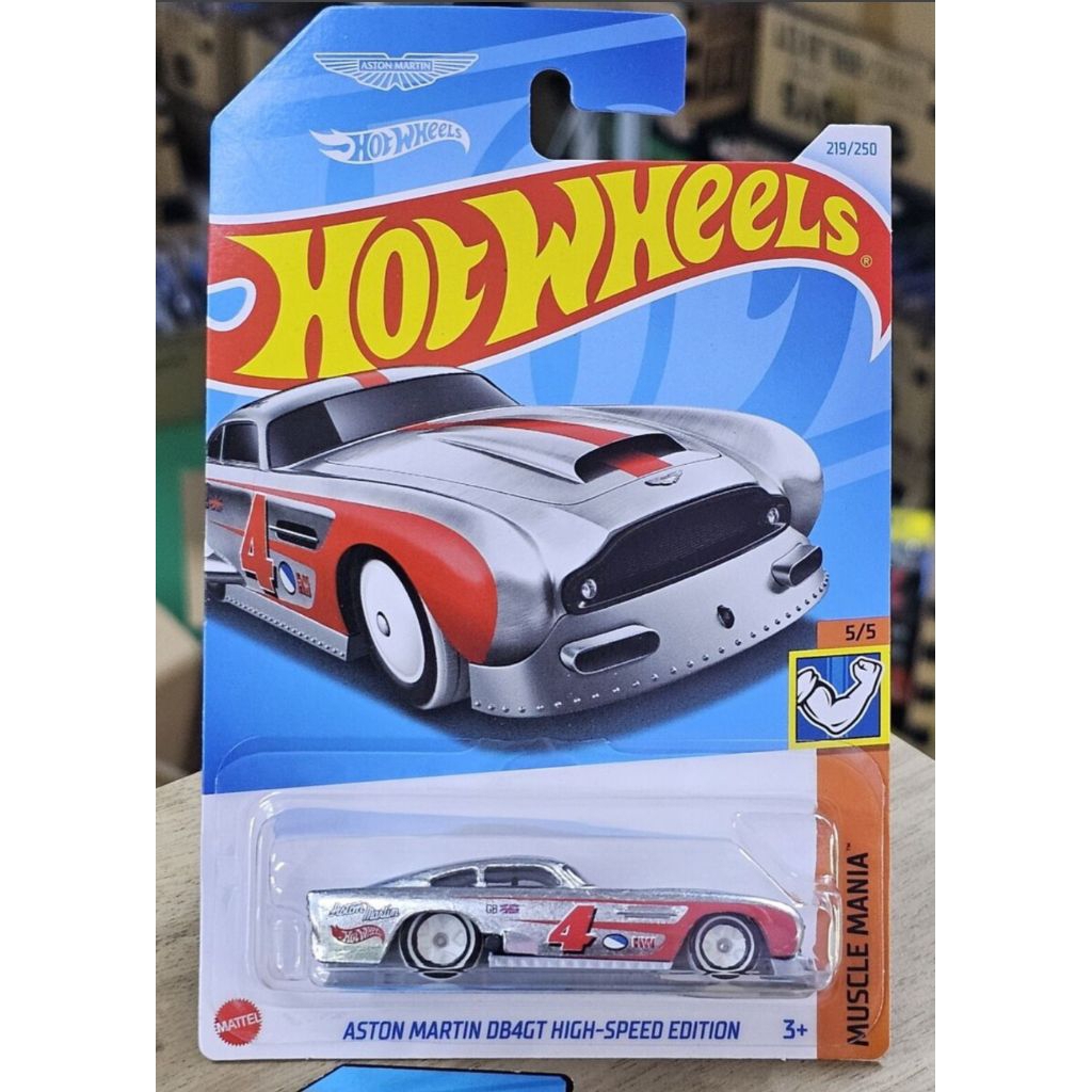 飛行屋 全新品 Hot Wheels 風火輪小汽車 合金車 奧斯頓馬丁ASTON MARTIN DB4GT 蝦皮購物