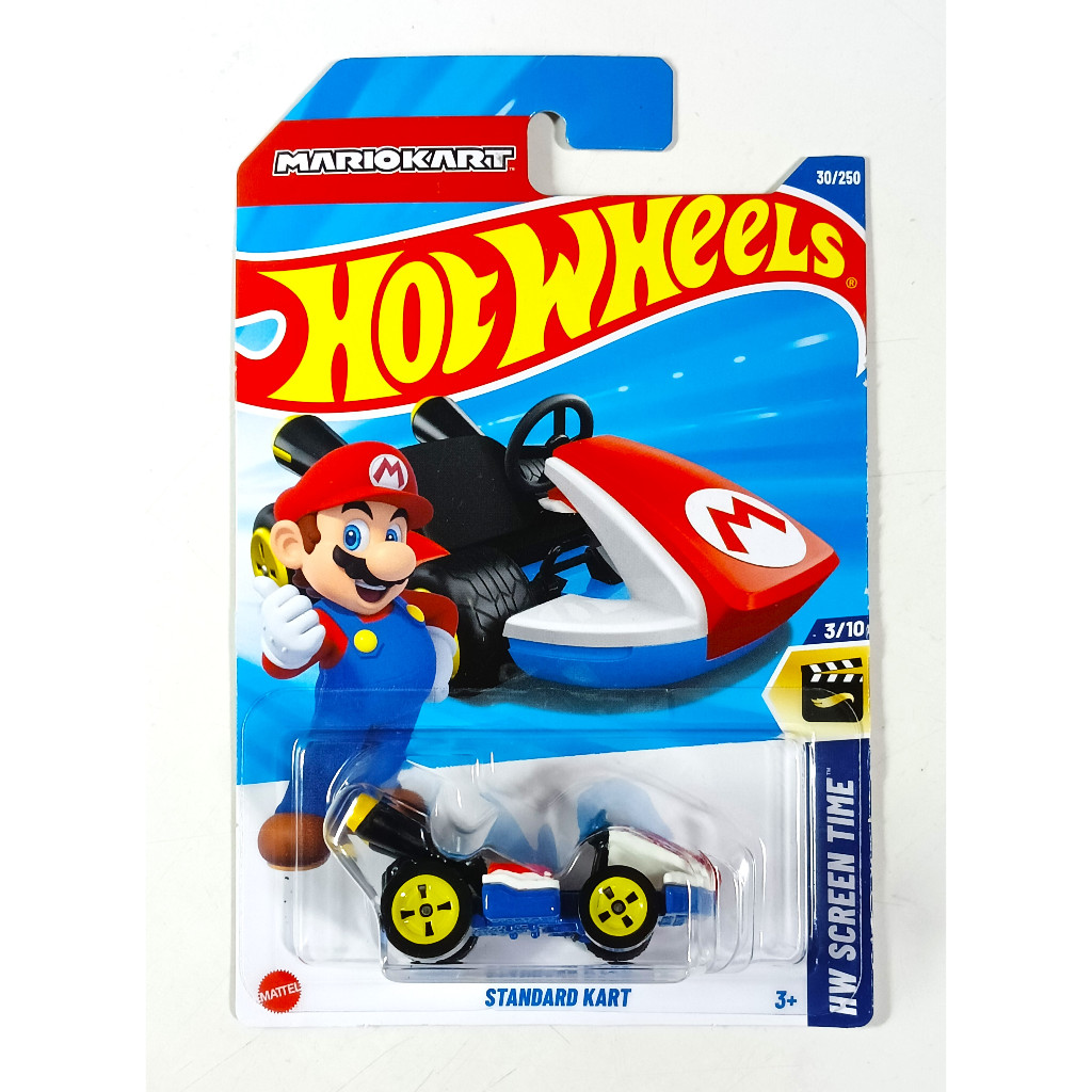 風火輪 Hot Wheels STANDARD KART MARIOKART 超級瑪利歐 卡丁車 蝦皮購物
