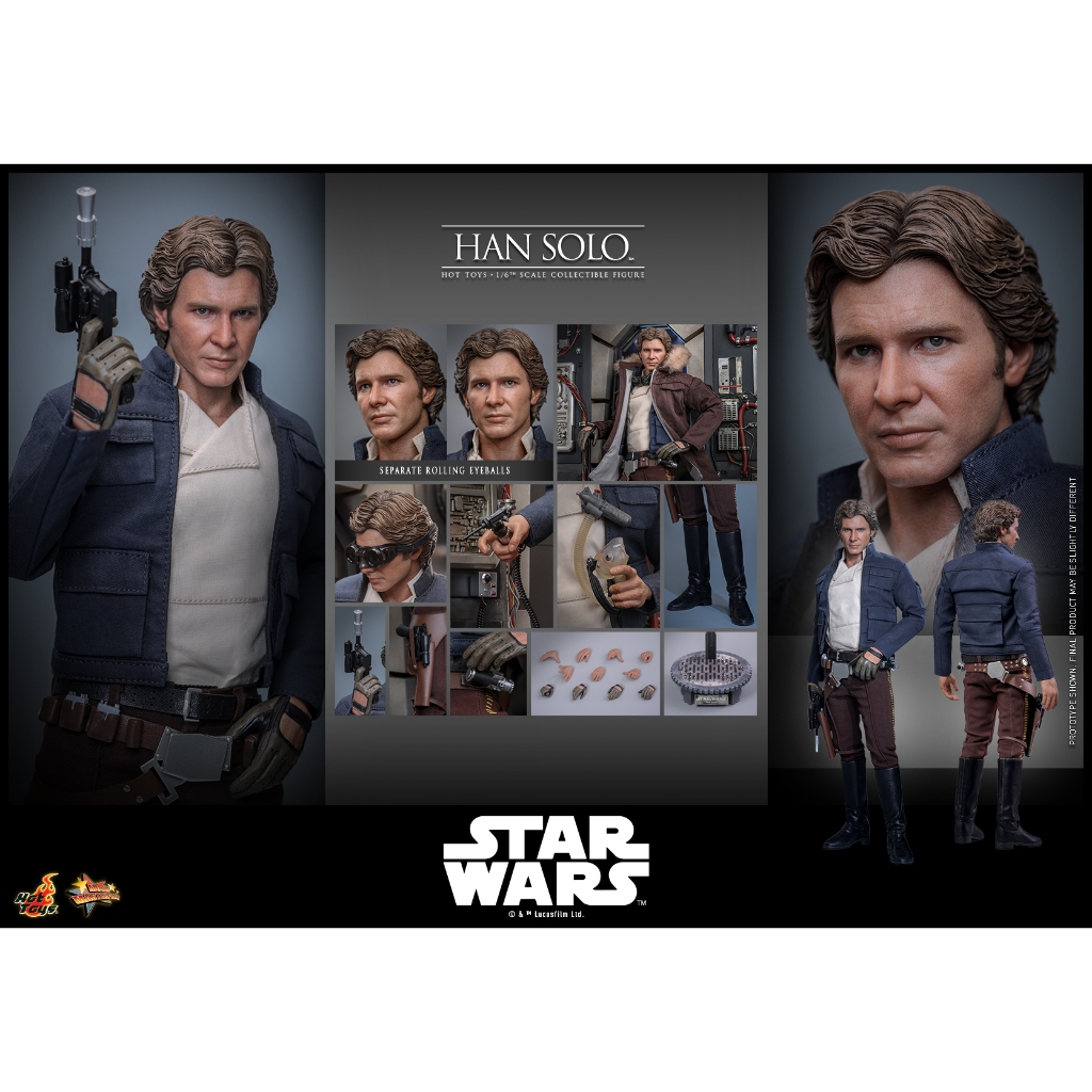 KOF模型王者 預購免運 HOT TOYS MMS 星際大戰五部曲帝國大反擊 韓 索羅 蝦皮購物