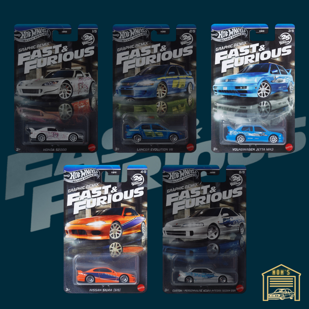 Hot Wheels 風火輪 銀標 Fast and Furious Graphic Remix 玩命關頭色彩重混系列 蝦皮購物