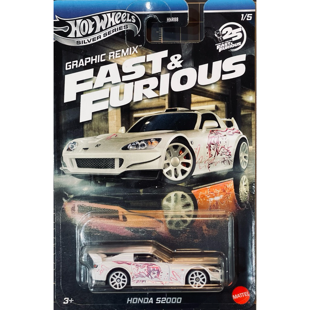 風火輪 Hot Wheels 銀標 玩命關頭 Fast Furious 本田 HONDA S2000 蝦皮購物