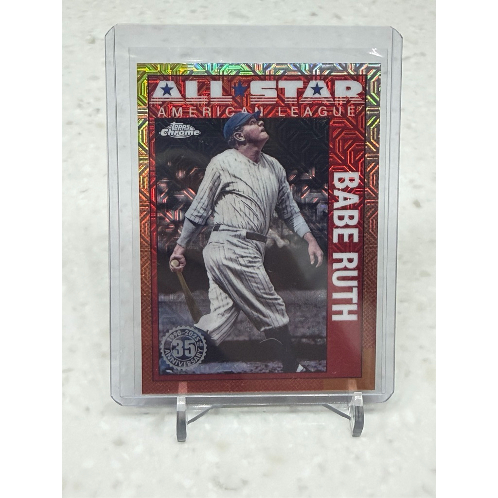 Topps Chrome Babe RuthAll STAR 蝦皮購物