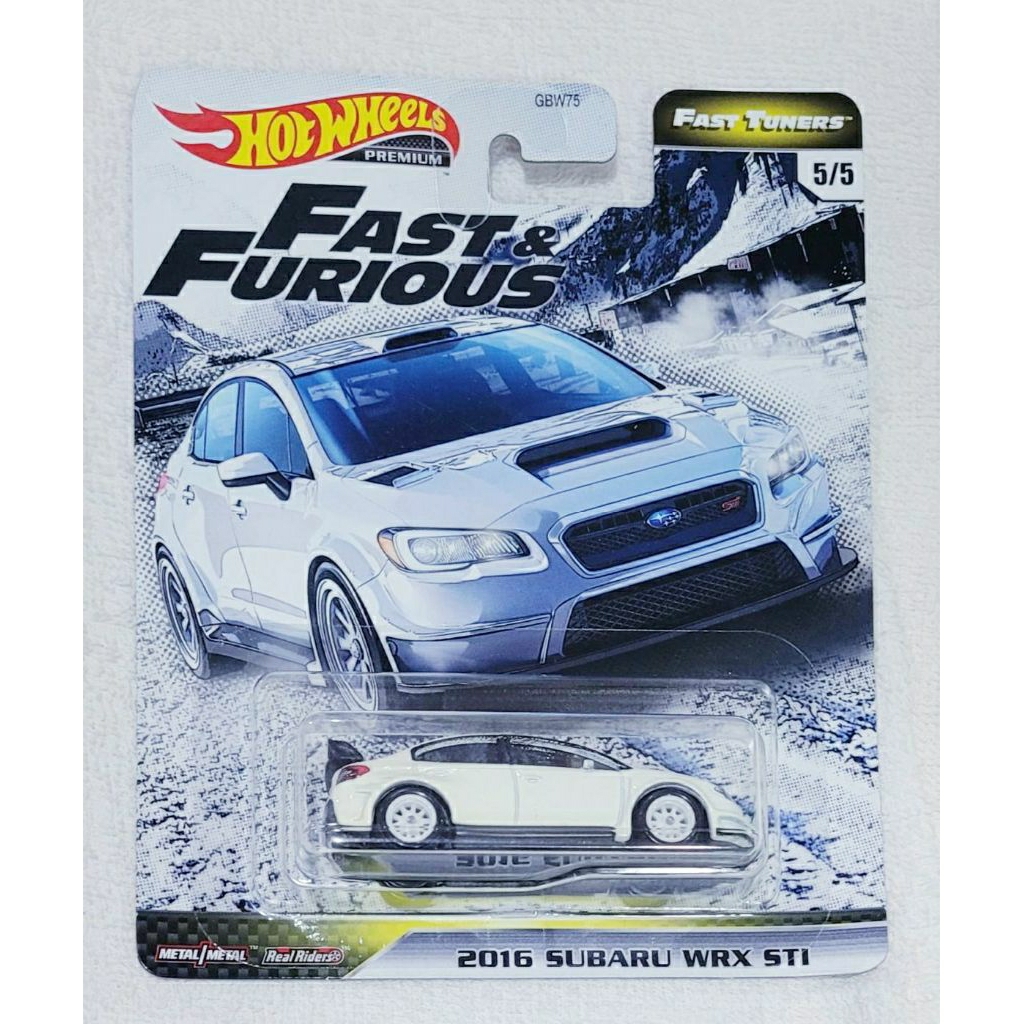 Hot Wheels Fast Furious Subaru Wrx Sti