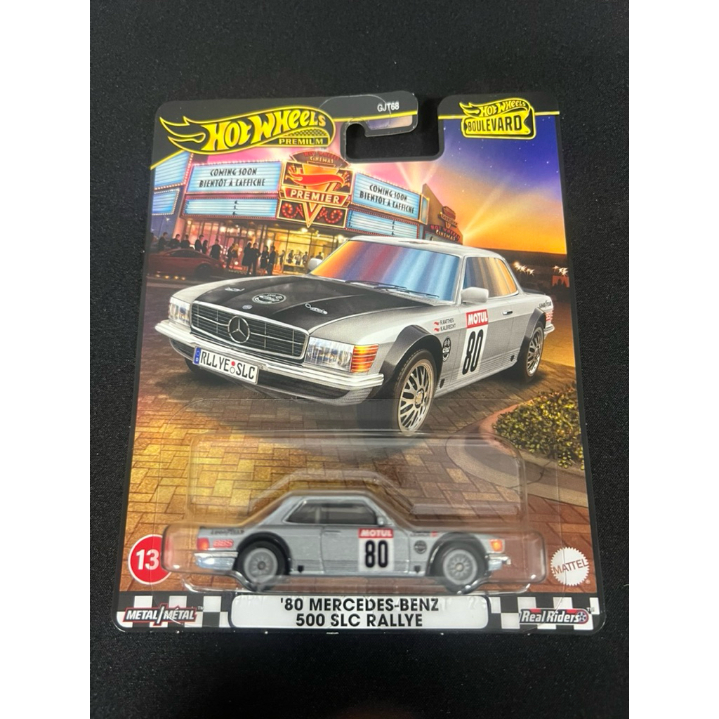風火輪 hot wheels 林蔭大道 80 賓士 mercedes benz 500 slc rallye 精裝 膠胎 蝦皮購物