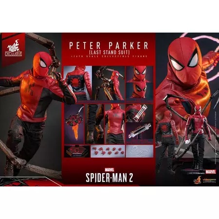 咩咩Q 全新 Hot Toys VGM 漫威終極決戰戰衣 蜘蛛人 彼得 帕克 PETER PARKER 卡比 蝦皮購物