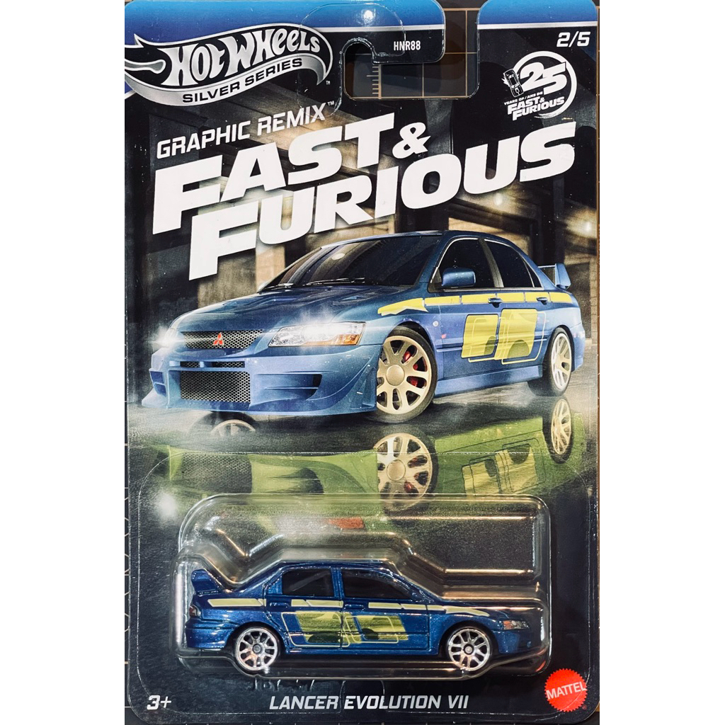 Hot Wheels Fast Furious Lancer Evo Vii