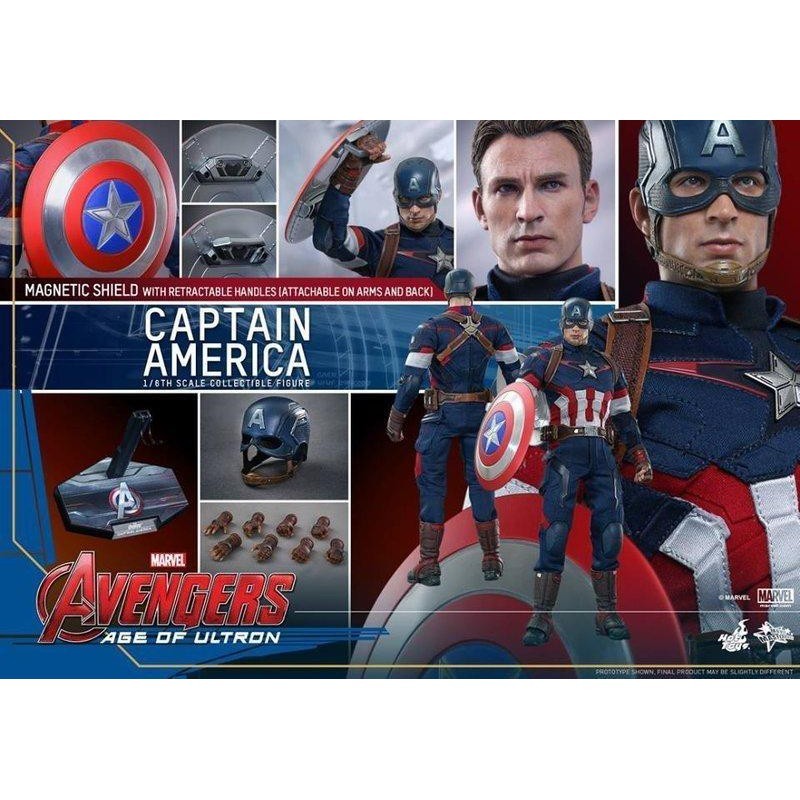 野獸國 Hot Toys MMS 復仇者聯盟 比例 美國隊長 非 MMS MMS 蝦皮購物