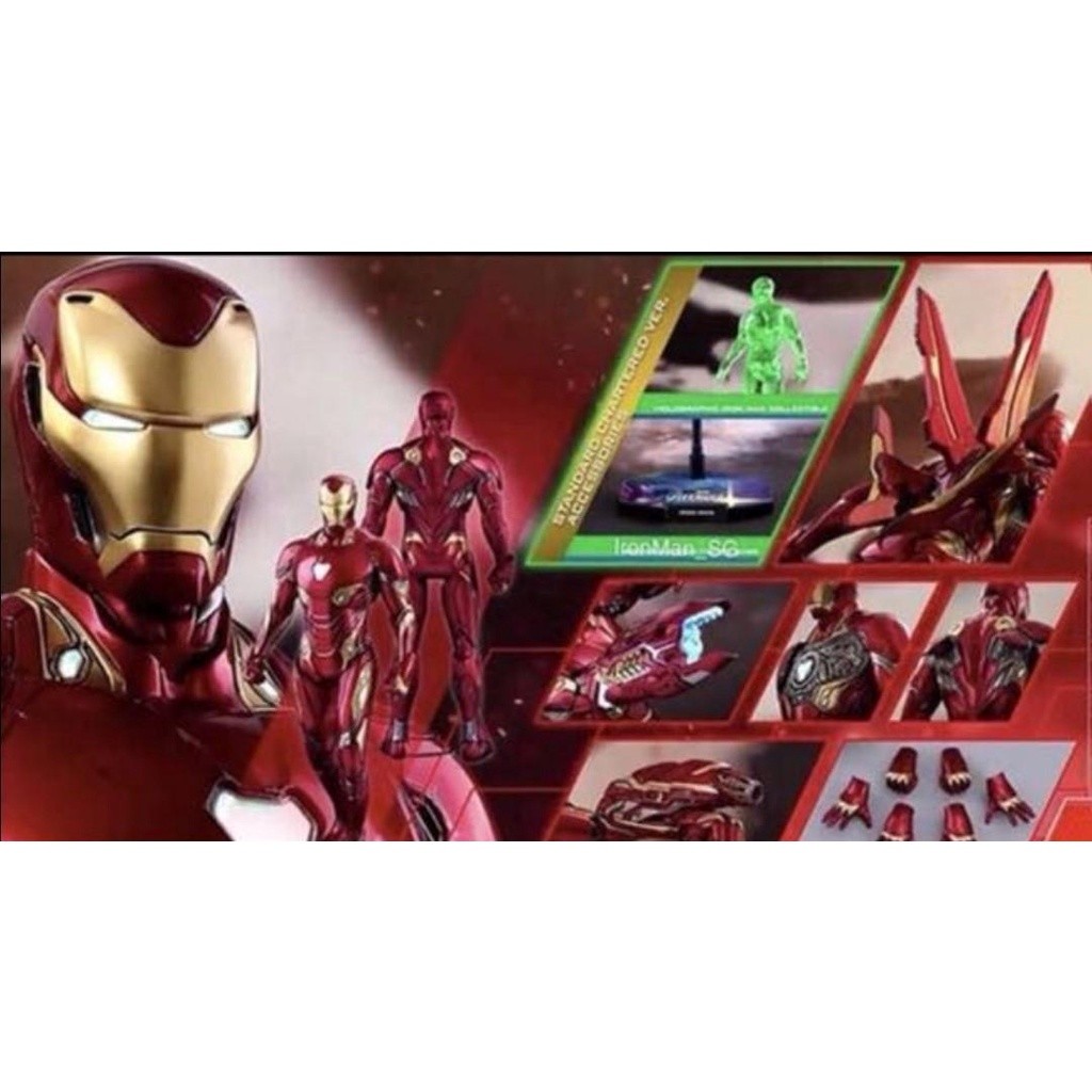 野獸國 Hot Toys MMS D 復仇者聯盟 限定 鋼鐵人 馬克 MMS ACS 蝦皮購物
