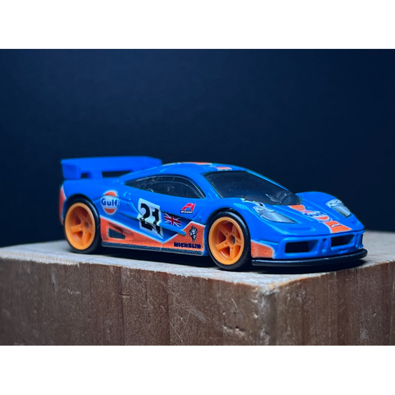 KentNgoShop Hot Wheels Premium McLaren F1 GT3 海灣模型車 1 64 比 蝦皮購物