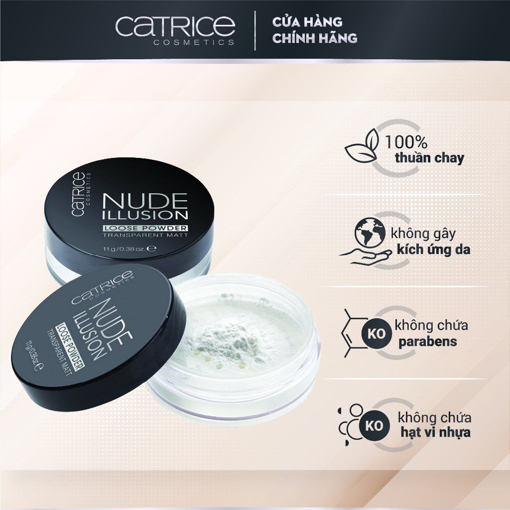 Catrice Nude Illusion Loose Powder 4 5g 秘訣順滑無瑕肌膚店 Hong1008 蝦皮購物