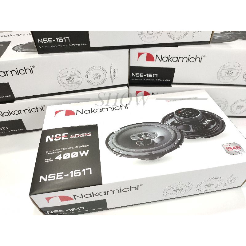 【現貨實拍】㊣原廠部品 日本🇯🇵中道 Nakamichi nse-1617 6吋 6.5吋同軸喇叭 豐田 日產 本田 | 蝦皮購物